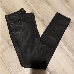 ALLSAINTS black leather pants